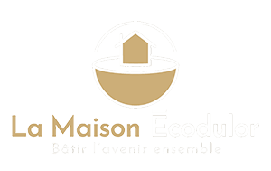 Logo La Maison Écodulor, Bâtir L'Avenir Ensemble