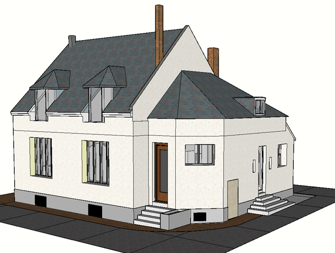 La Maison Écodulor - Bâtir l'avenir ensemble - Conception d'un projet de rénovation globale d'une maison de 1920 - Après